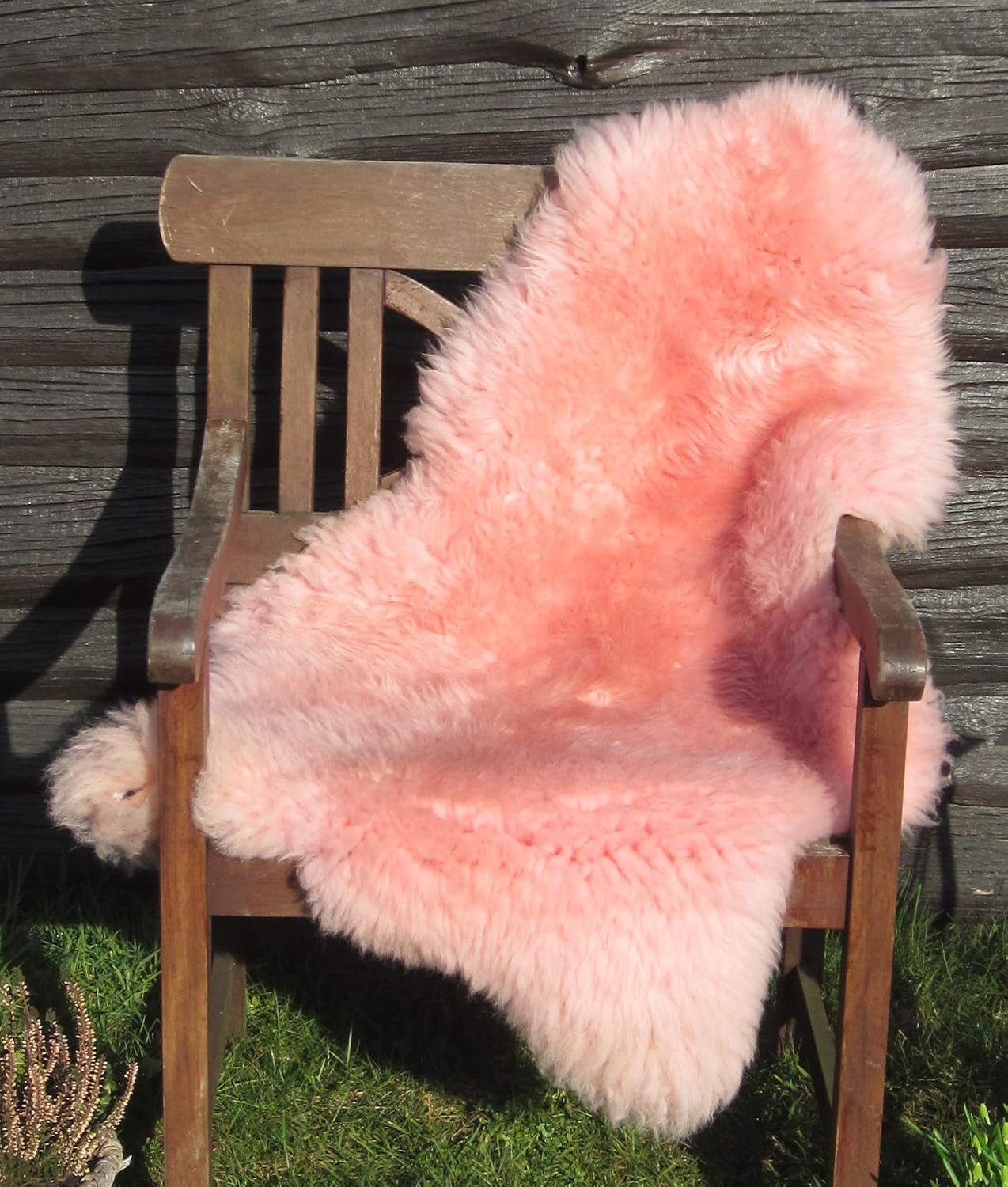 Felltrade Fellteppich Natur Schaffell in tollen Farben, 110-150 cm, ökologisch gegerbt, kuschelig weich und pflegeleicht, in verschiedenen Größen erhältlich