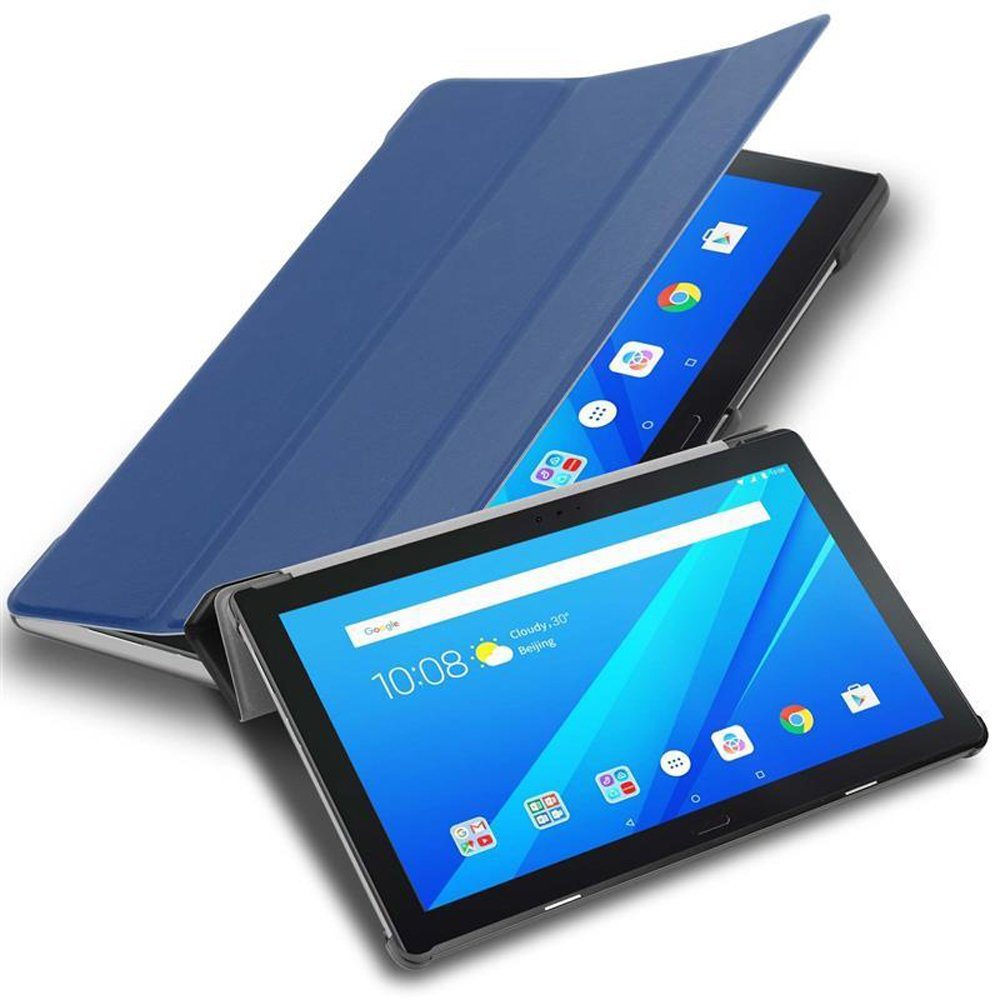 Cadorabo Tablet-Hülle Tablet Book (MIT Wake Up) Lenovo Tab 4 10 PLUS (10.1  Zoll), Klappbare Tablet Schutzhülle - Hülle - Standfunktion - 360 Grad Case