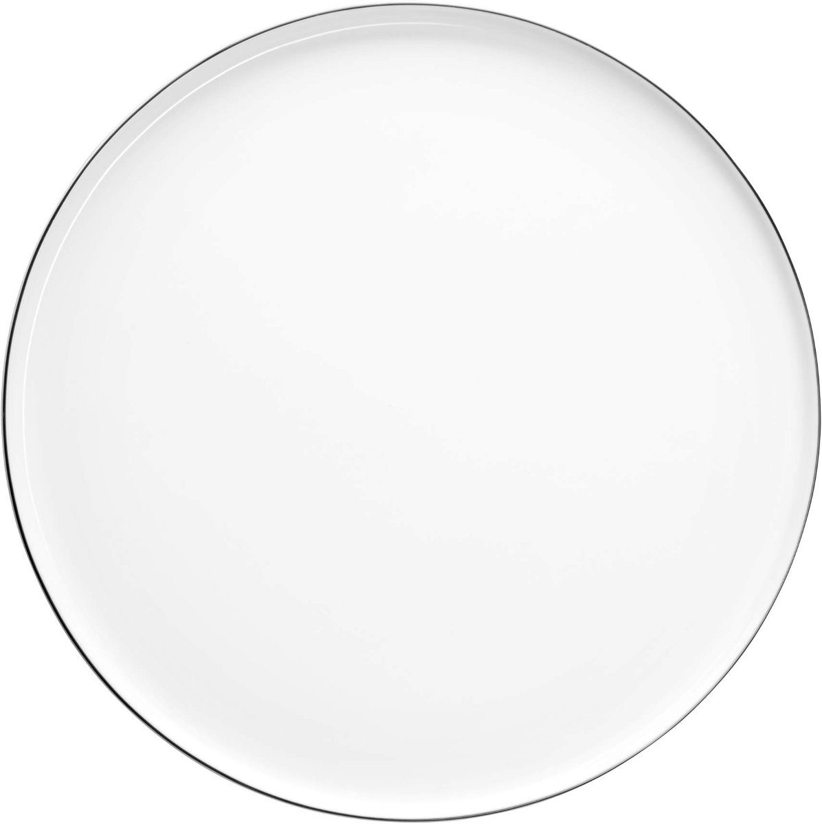 ASA SELECTION Dessertteller à table ligne noire oco Dessertteller m. Rand 21cm, Geschirr