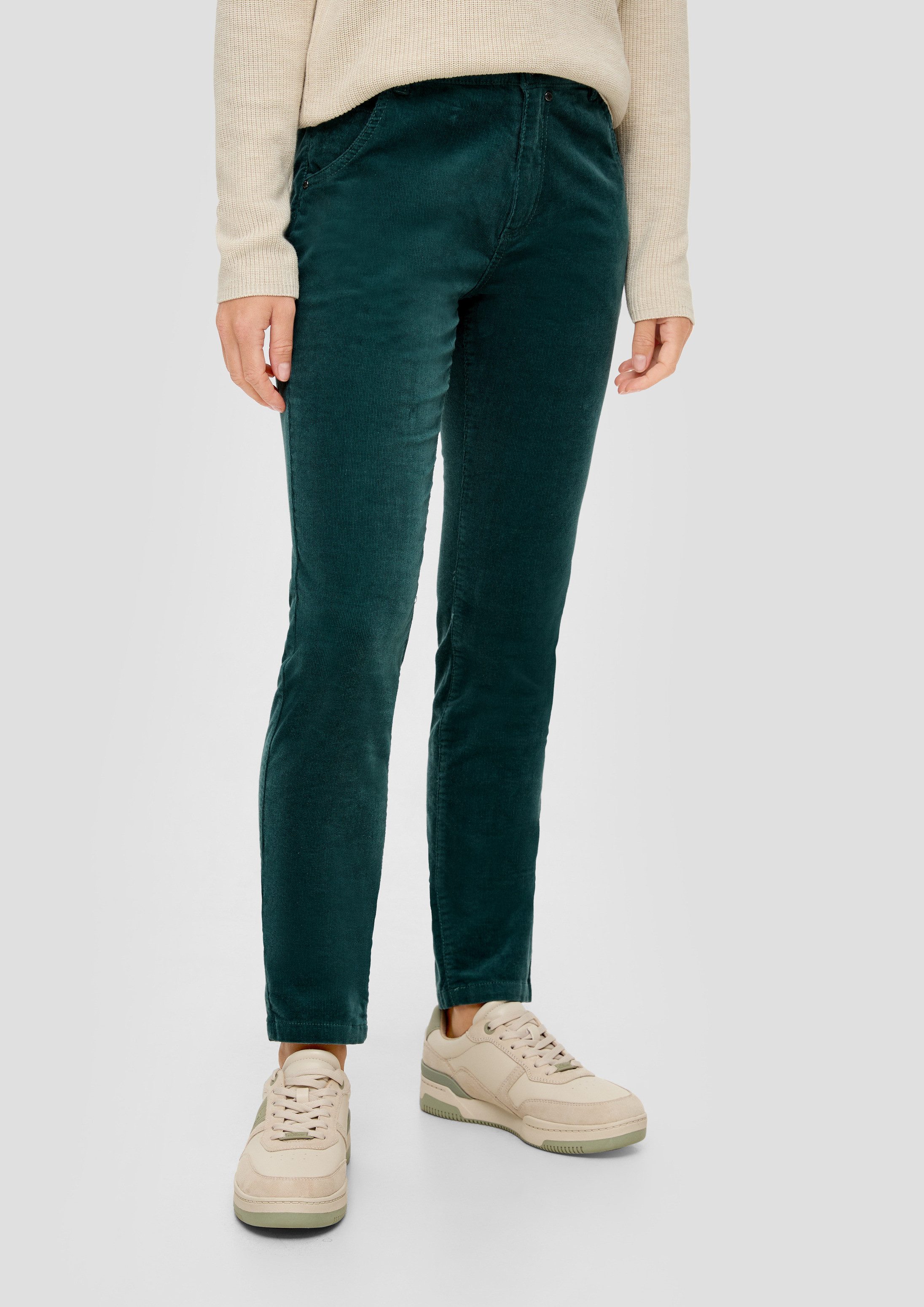 s.Oliver Chinos Hose Slim: Hose aus Cord