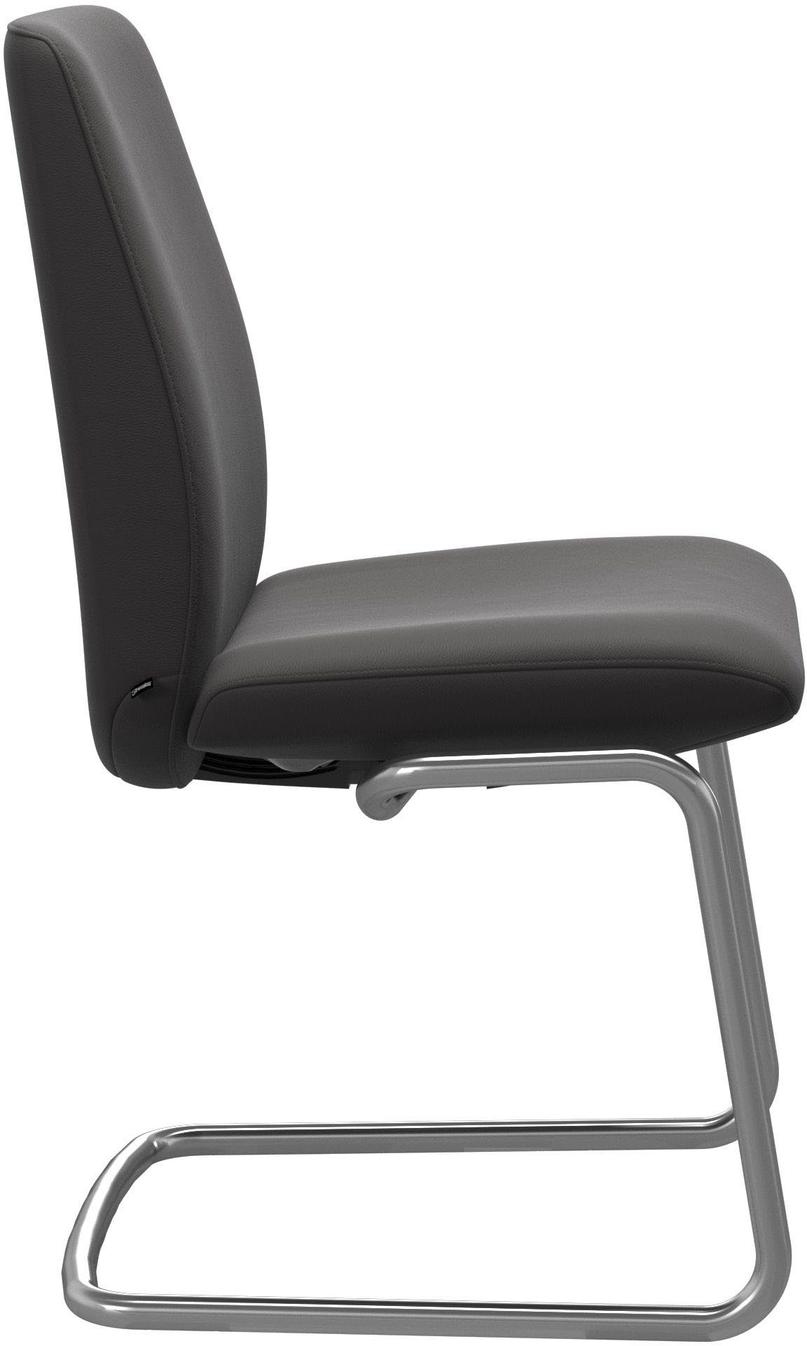 L, in Polsterstuhl Back, aus mit Stressless® Beinen Stahl matt Laurel, Schwarz Größe Low