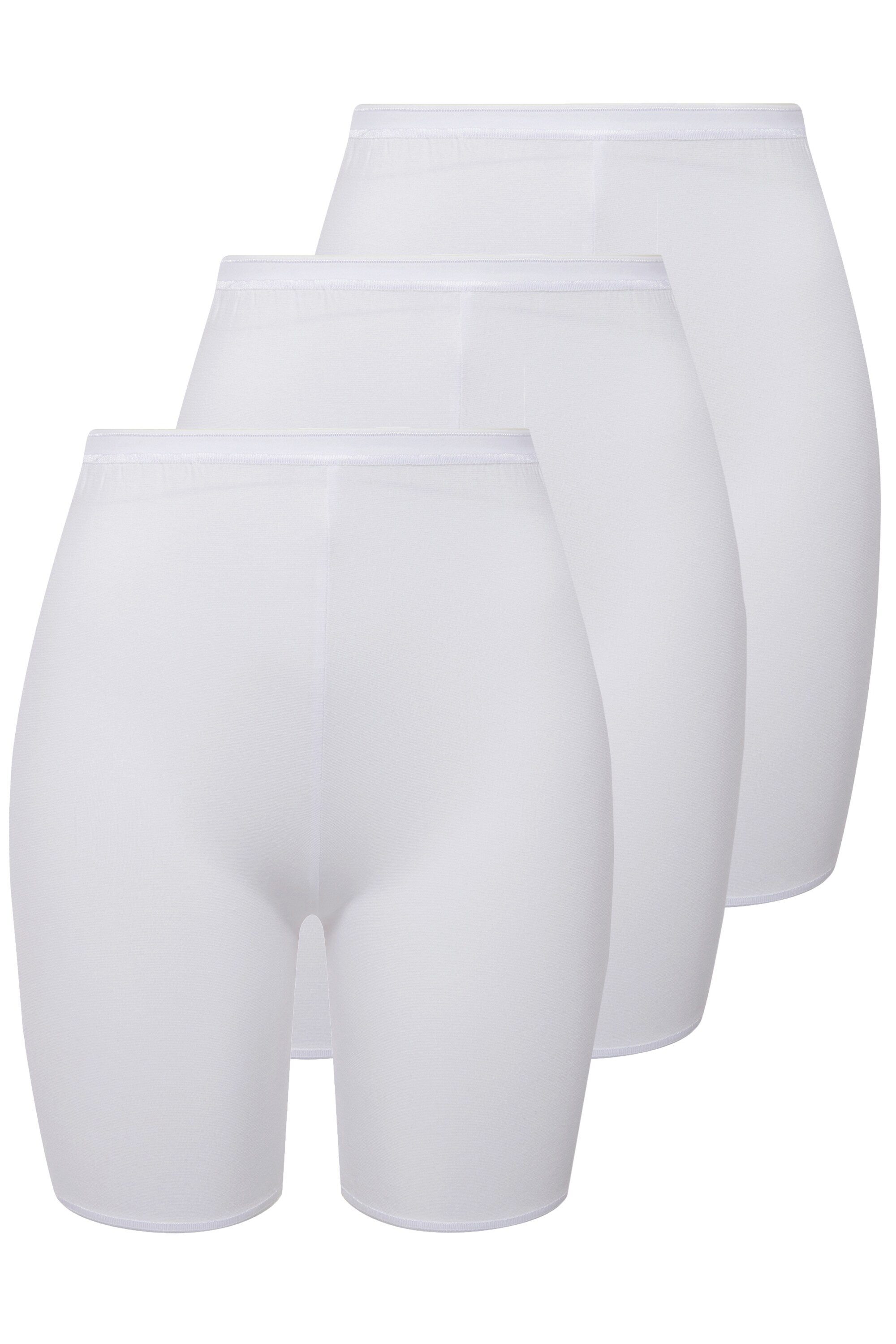 Ulla Popken Panty Panty 3er Pack Oberschenkelschutz (3-St)