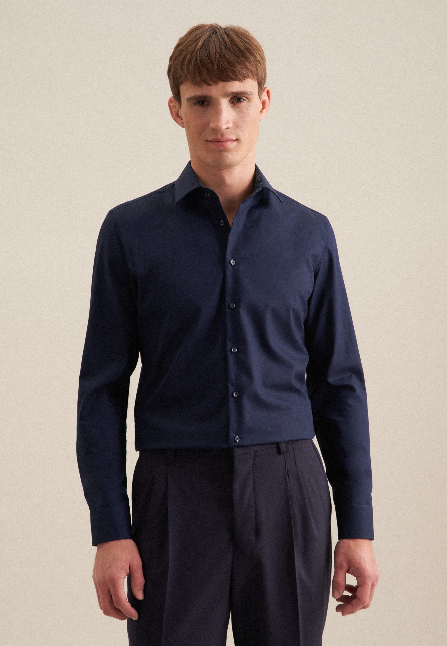 Businesshemd Schwarze Rose