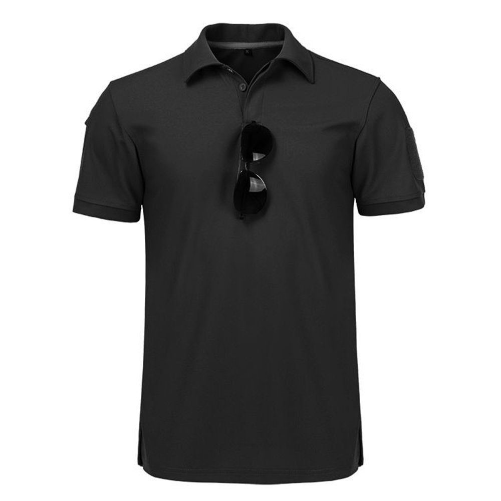 Moorle Poloshirt »Basic Poloshirt Herren Golf Kurzarm Freizeit Sport Polo  Tshirts«