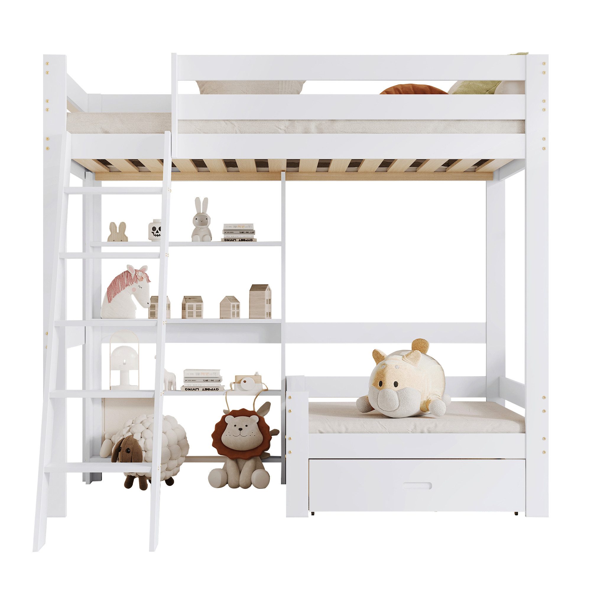 Kinderbett Etagenbett Kinderbett Hochbett Stockbett Holzbett