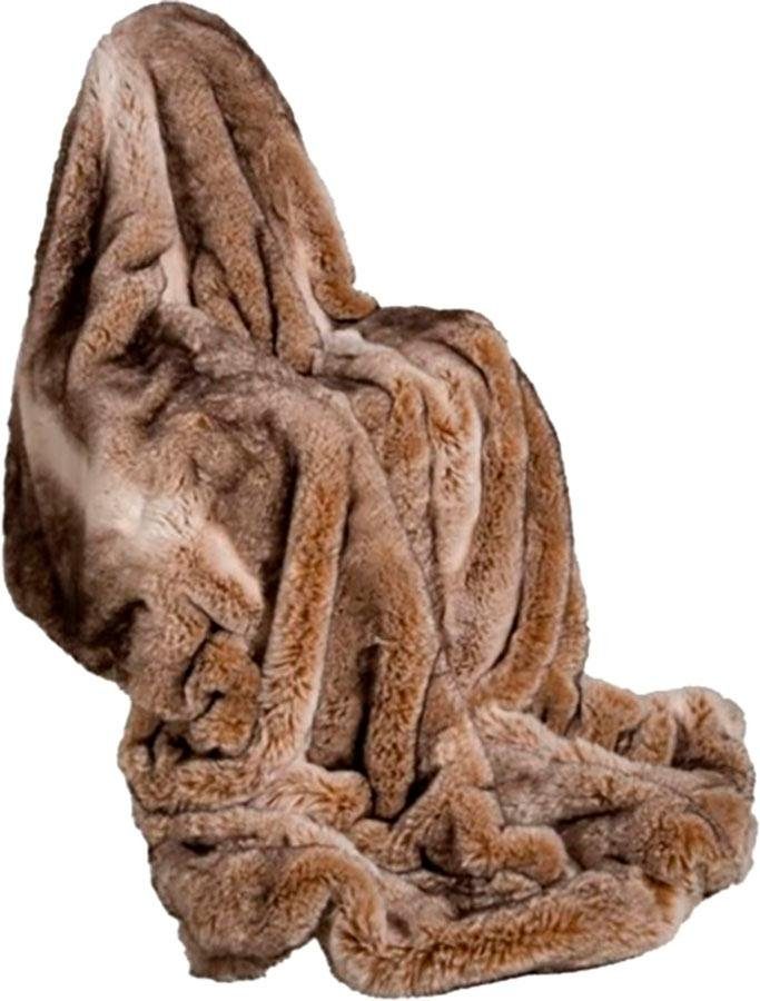 Wohndecke Nutria, Star Home Textil, besonders weich, Kuscheldecke