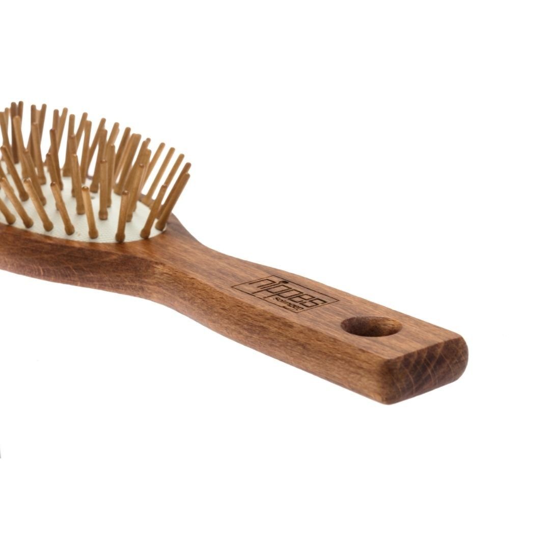 Buchenholz Holzstift-Bürsten, Haarbürste Solingen alles nippes aus