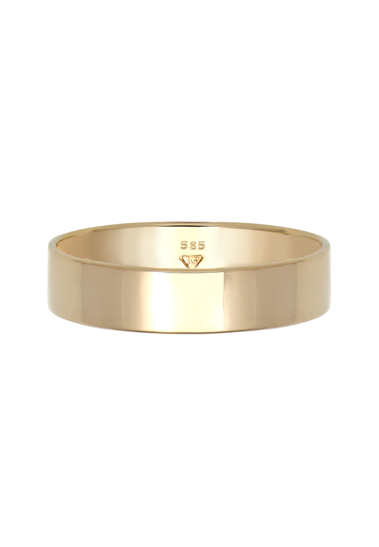 Elli Premium Partnerring Trauring Bandring 585 Gelbgold günstig online kaufen