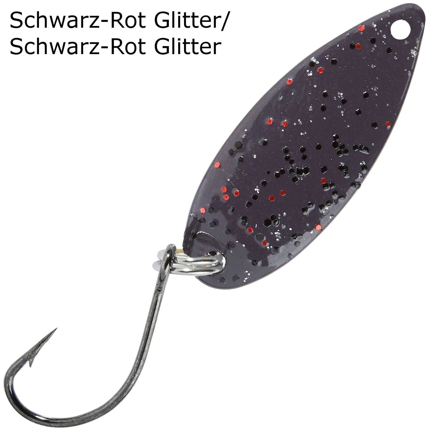Schwarz-Rot Glitter/Schwarz-Rot Glitter