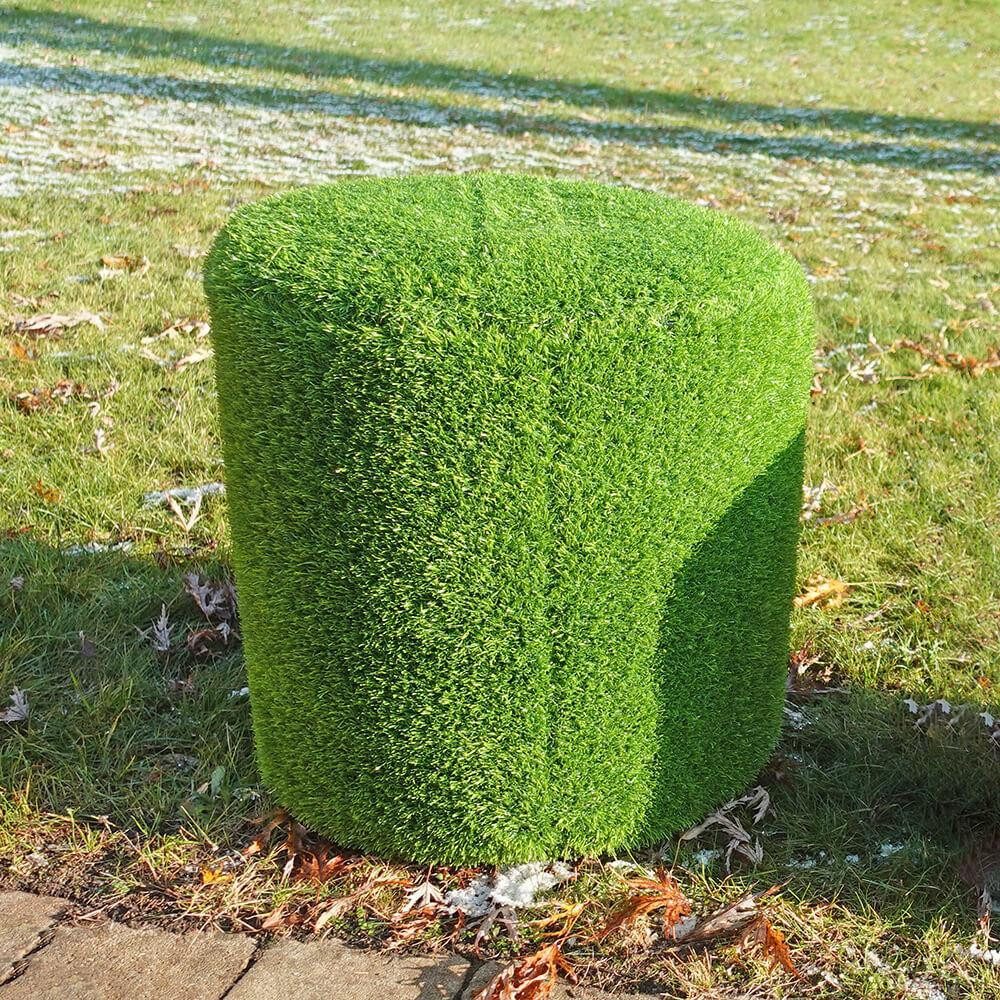 Kögler Gartenfigur AniPlants, Grasfigur, "Möbel", Gartendeko, Zylinder-Hocker 50 cm