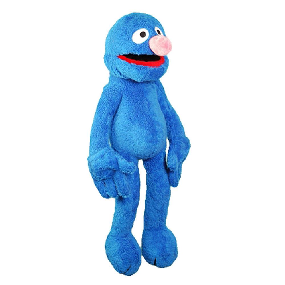 Living Puppets Handpuppe Living Puppets Handpuppe Grobi Sesamstrasse 65 cm SE102 (Packung), Sehr gut geeignet um Geschichten zu erzählen