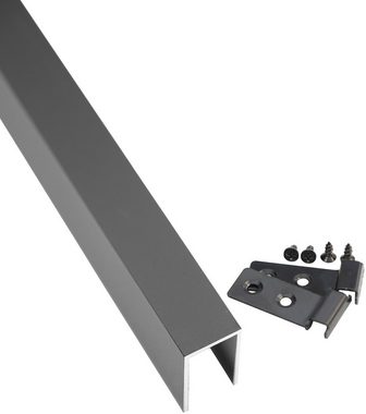 Kiehn-Holz Sichtschutzelement, (Set), LxH: 556x180 cm, Pfosten zum Einbetonieren