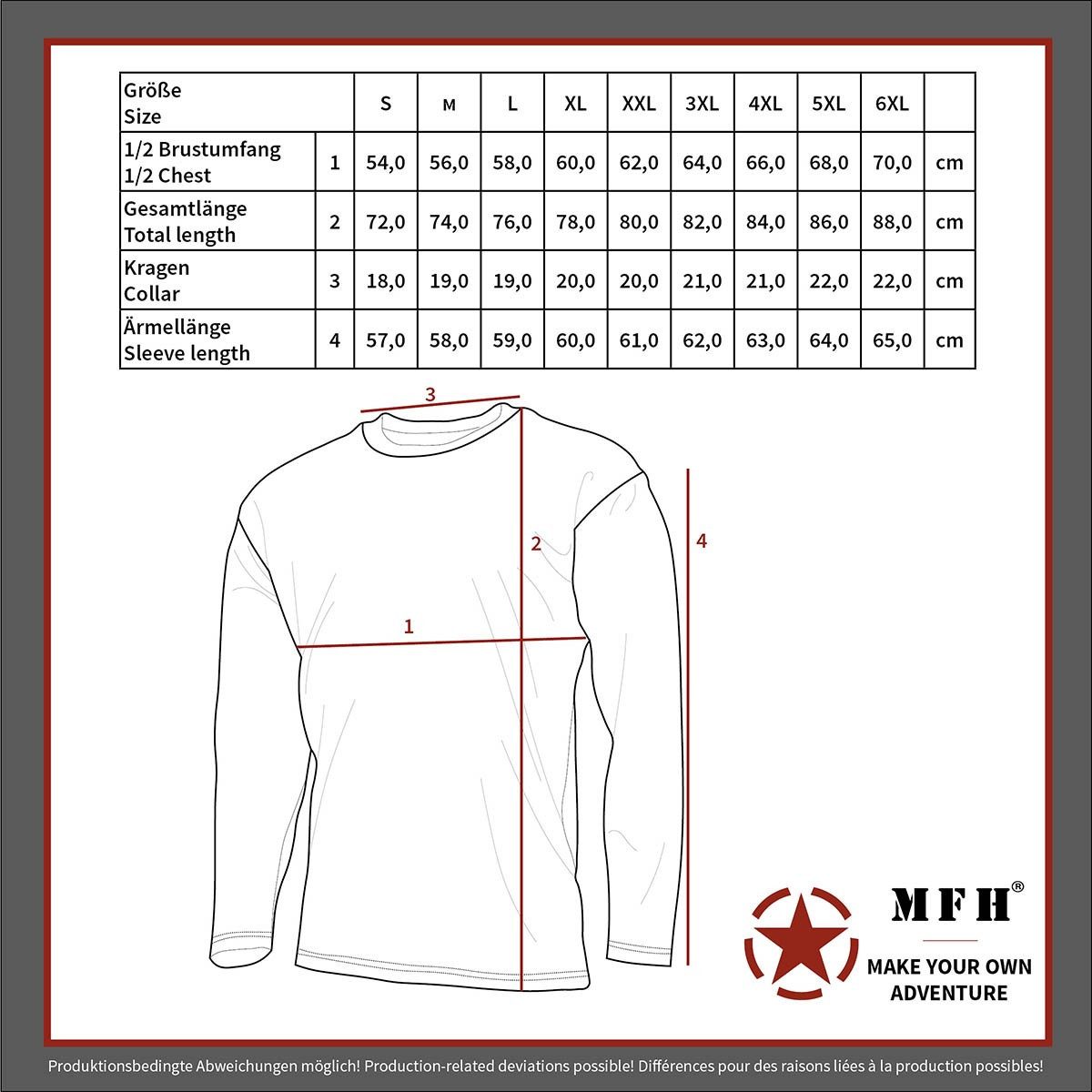 MFH T-Shirt MFH Russ. Marine Shirt, günstig online kaufen