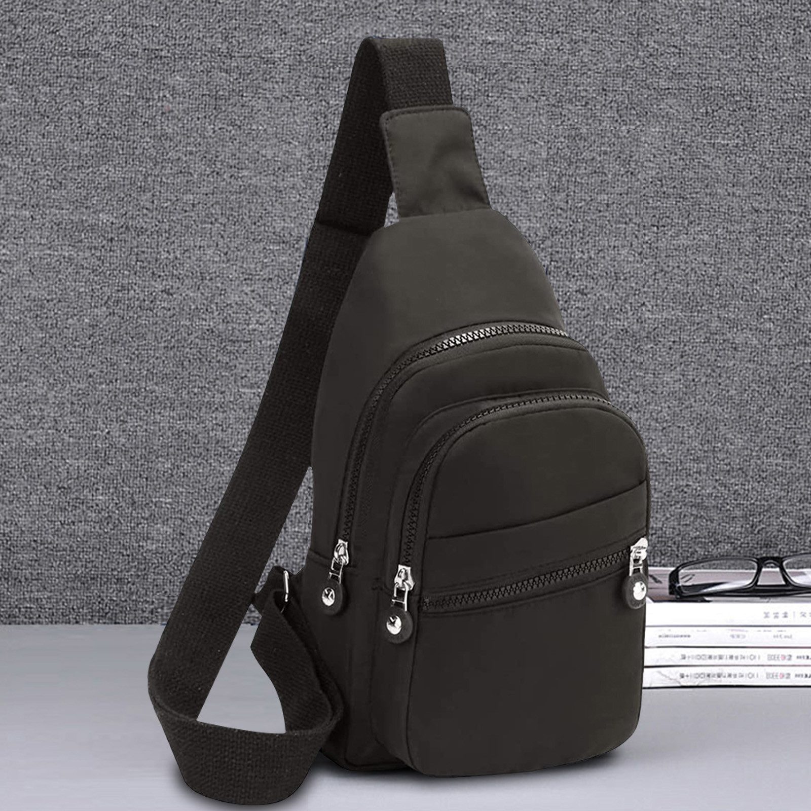 REDOM Schultertasche Brusttasche Sling Schulter Rucksack günstig online kaufen