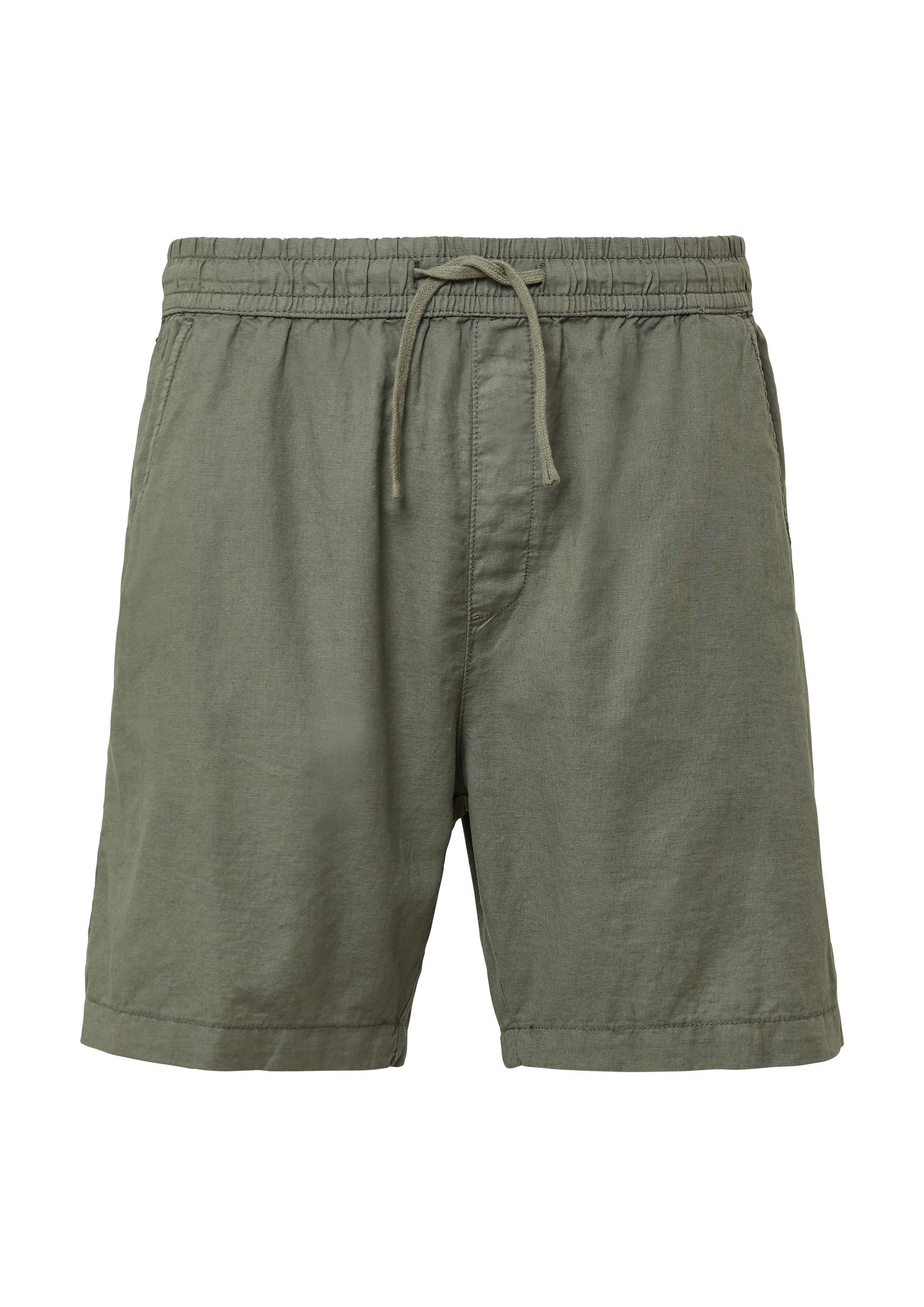QS Shorts Bermuda Shorts aus Leinenmix günstig online kaufen