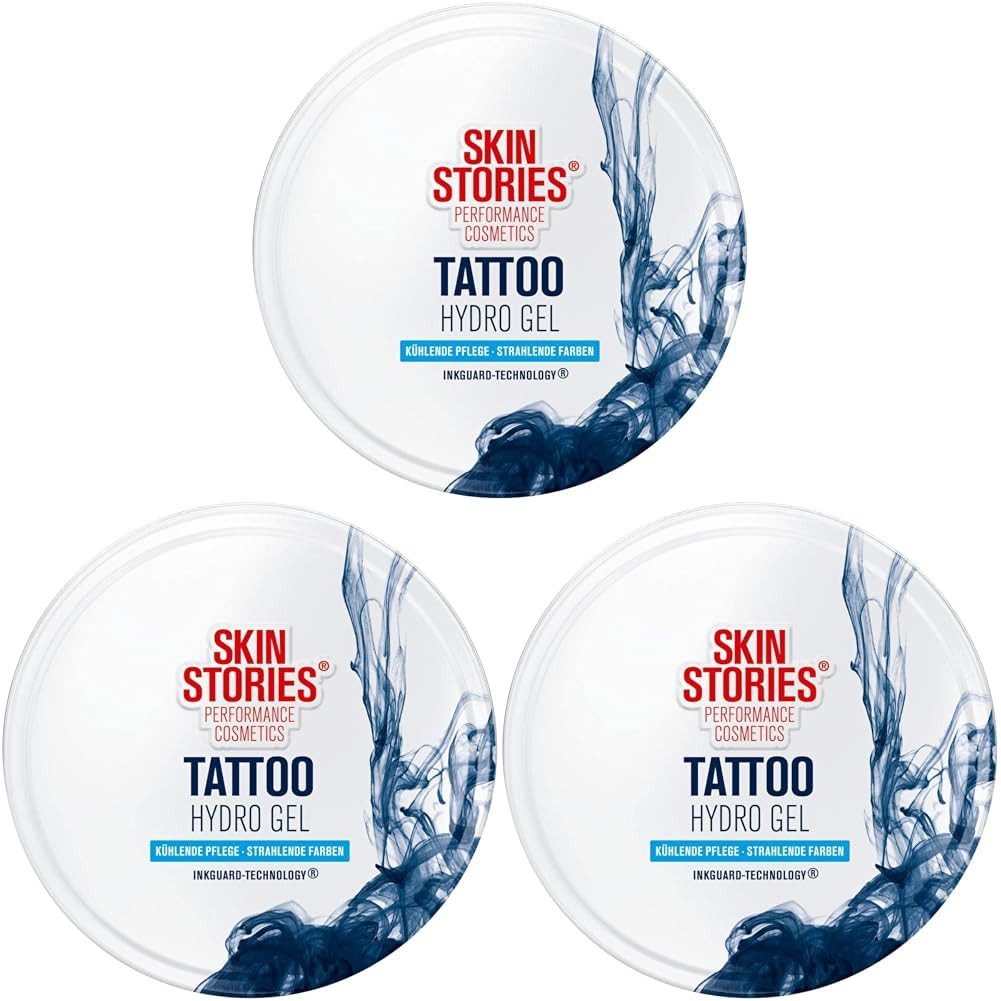 SKIN STORIES Hautpflegegel Tattoo Hydro Gel, 75 ml, 3-tlg., Vegane Formel