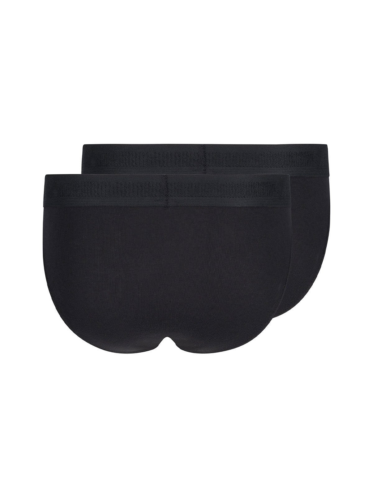 Skiny Slip Herren Brasil Slip 2er Pack Cotton Retro (Packung, 2-St) gerundeter Beinausschnitt