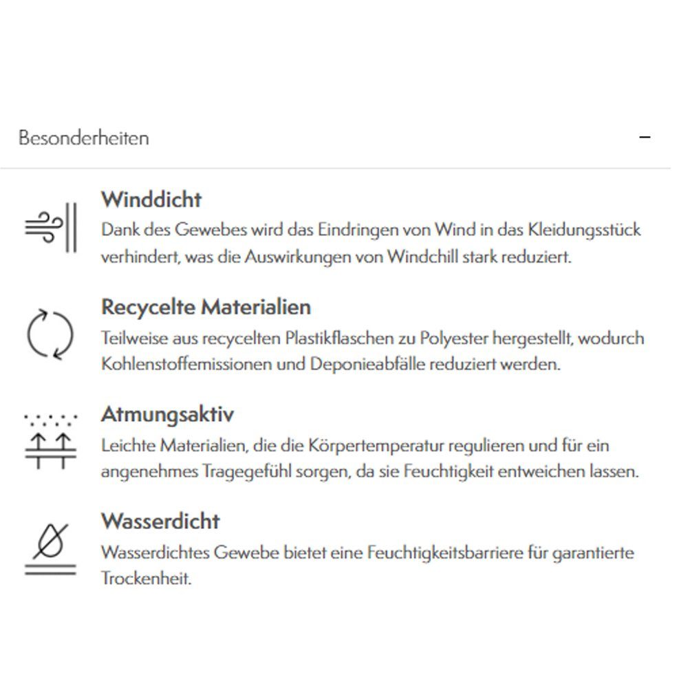 Craghoppers Hardshelljacke Craghoppers - 2 Lagen AquaDry packable Regenjack günstig online kaufen