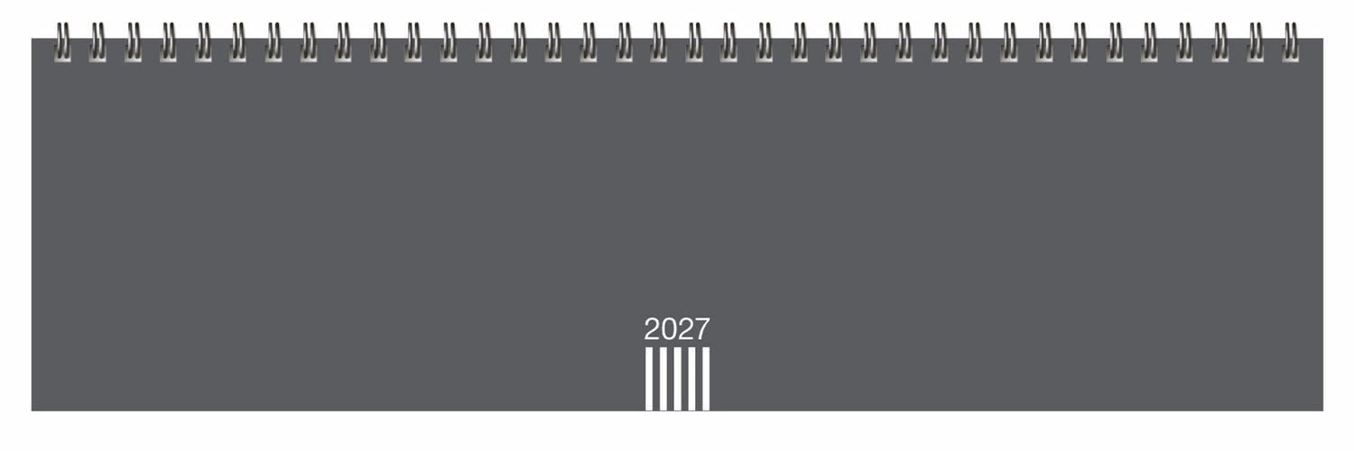 HEYE Wandkalender Wochenquerplaner, anthrazit 2027