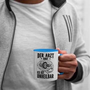 Trendation Tasse Trendation - Motorradfahrer Tasse Geschenk Spruch für Männer Lustige Geschenkidee Motorrad Grafik