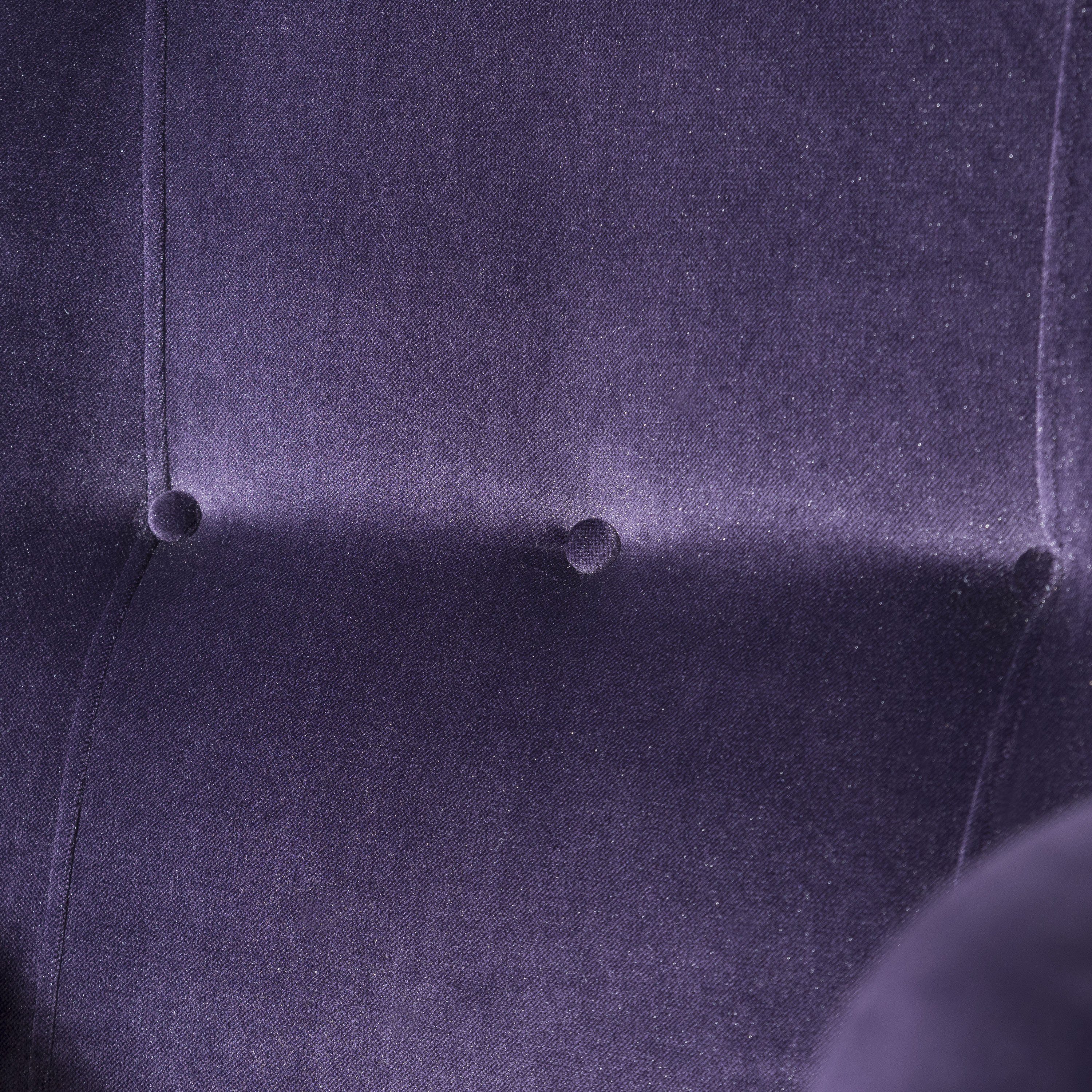 purple (1 Winzer® purple Germany Made Liane Sessel | Stück), Samtvelour Max in purple Sessel