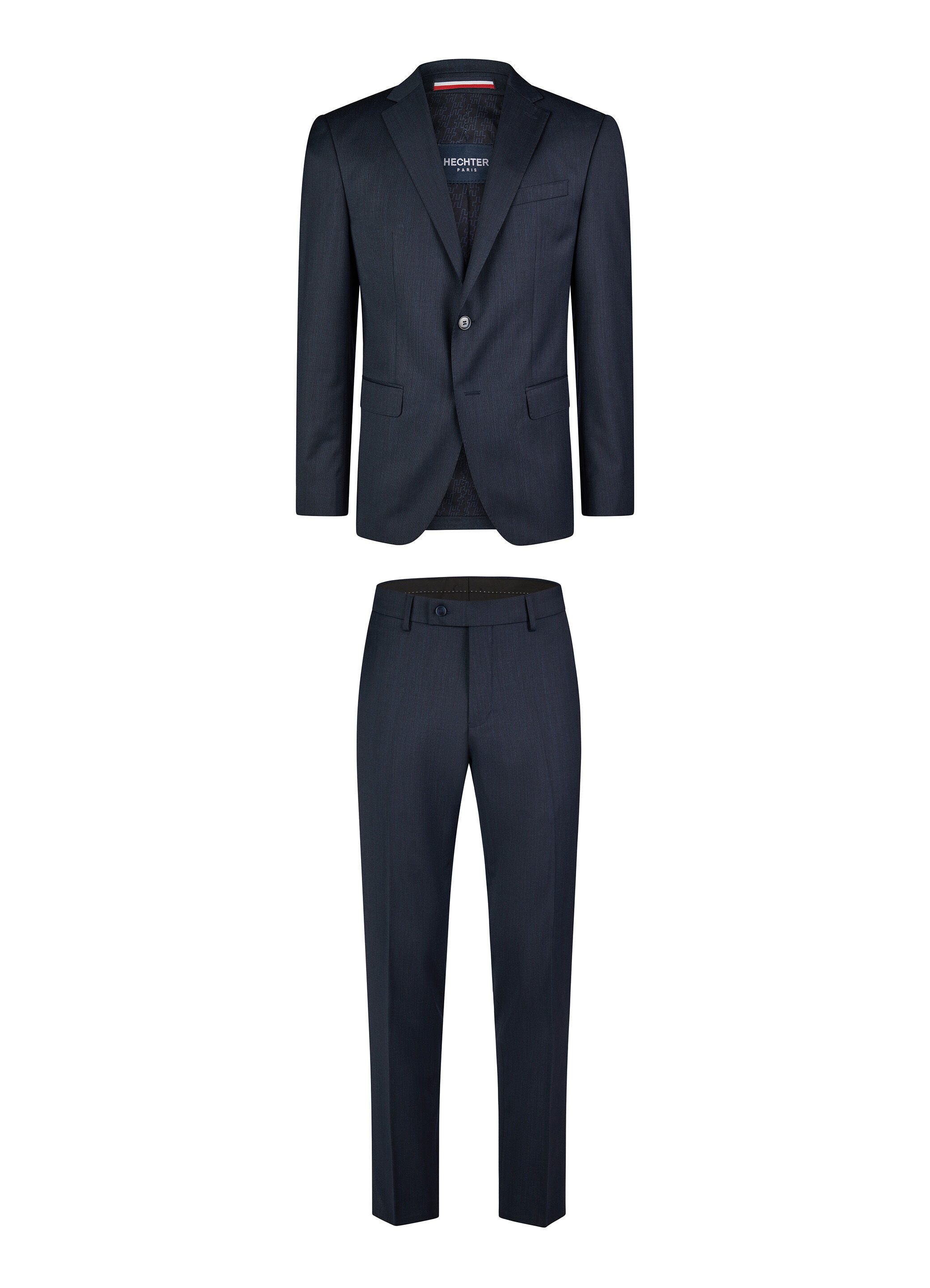 HECHTER PARIS Anzug (2-tlg) im melierten Design günstig online kaufen