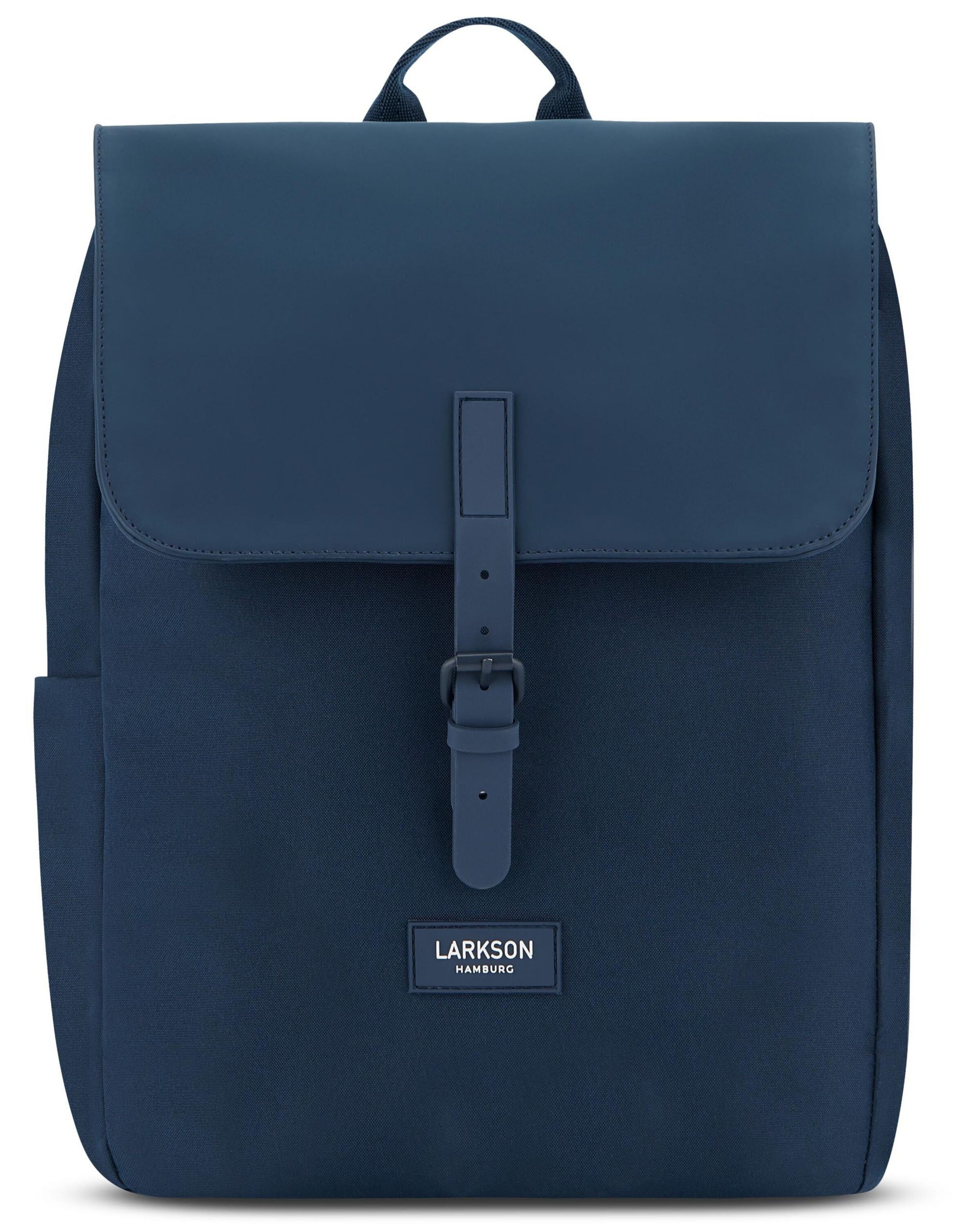 LARKSON Cityrucksack Ida Laptop Rucksack Damen Herren Klein Elegant (1-tlg), Anti Diebstahl Seitentasche, Laptopfach, Wasserabweisend