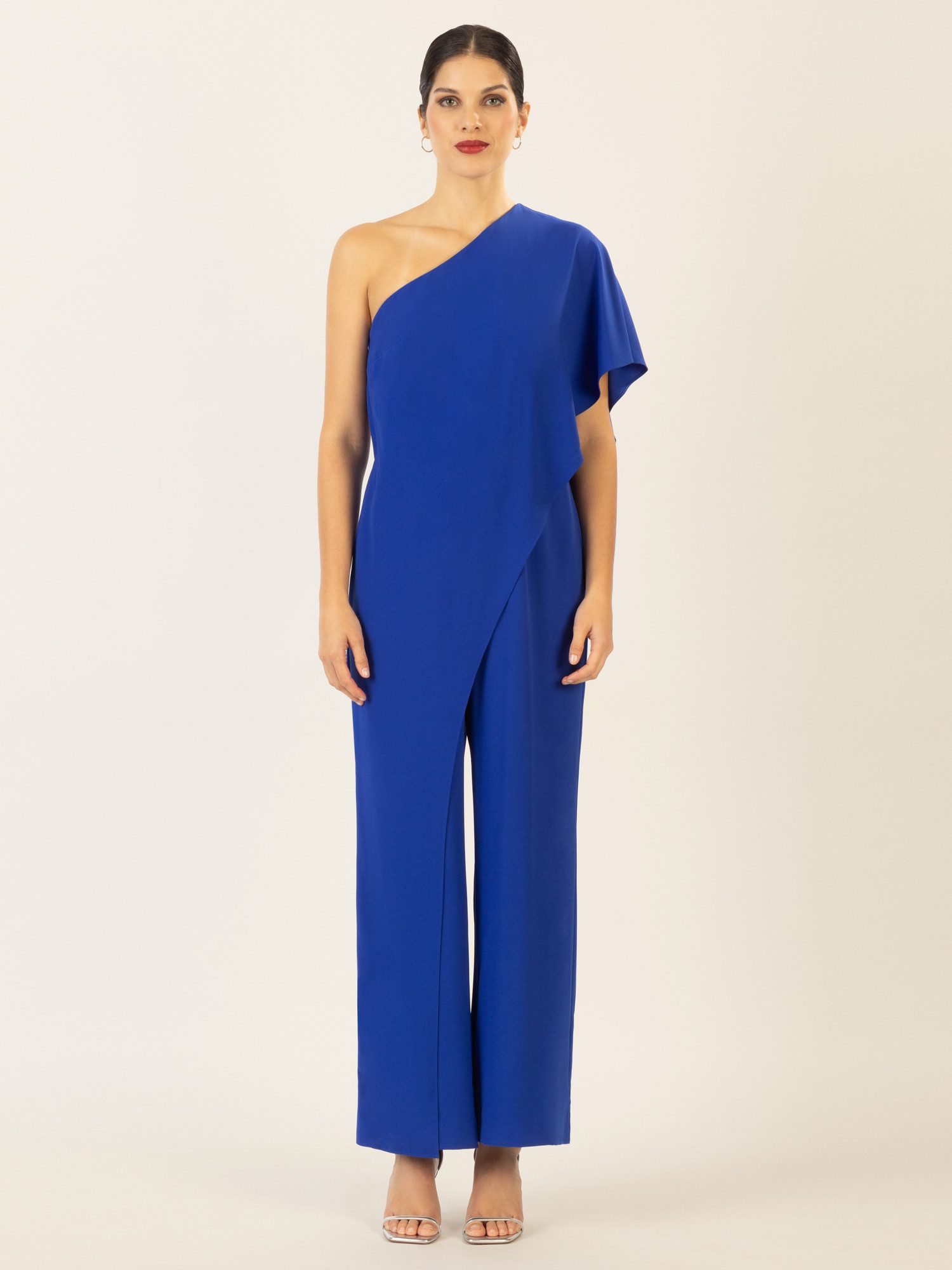 Apart Jumpsuit aus einer leicht körnigen günstig online kaufen