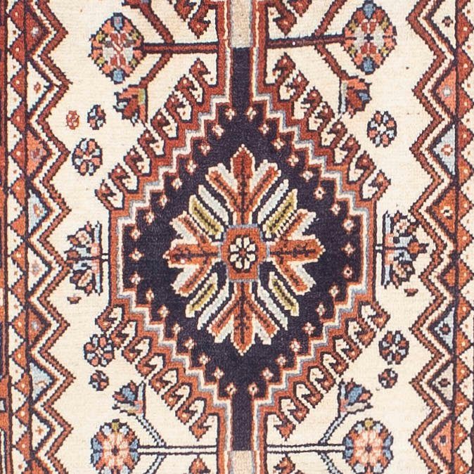 Orientteppich Perser - Nomadic - Wohnzimmer, mm, Handgeknüpft, 293 x cm morgenland, - Zertifikat 10 72 Höhe: rechteckig, Einzelstück mit beige