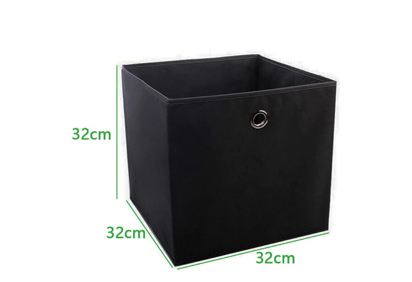 Thumbnail - Youyijia Aufbewahrungsbox Pack of 10 Storage Boxes Folding Box 32 x 32 x 32 cm