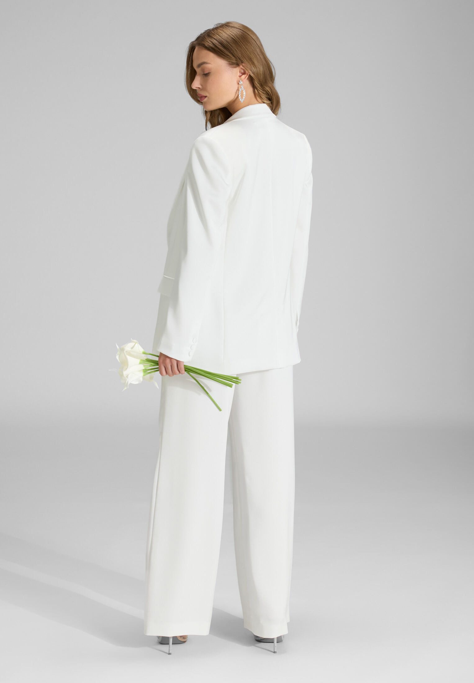 SWING Hosenanzug - Hose aus Satin mit geradem Bein günstig online kaufen