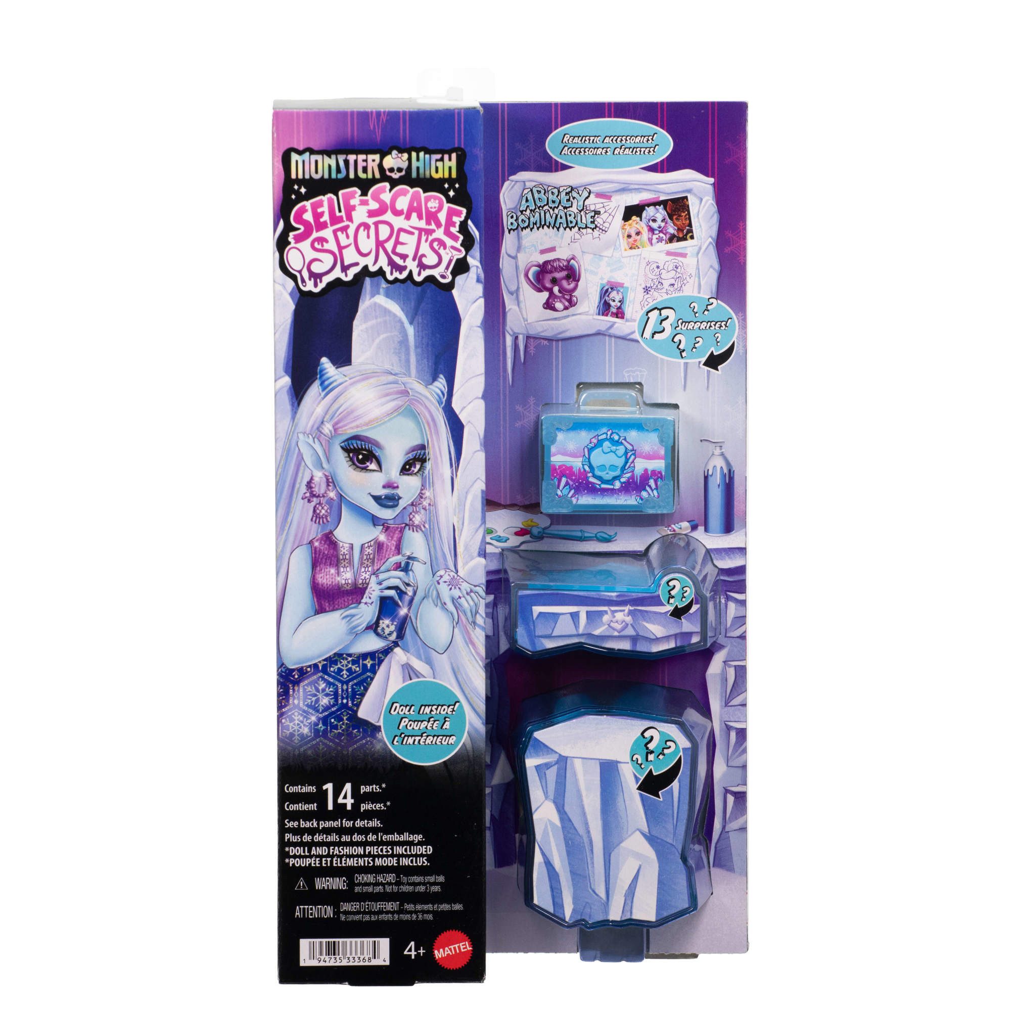 MonsterHigh™ Anziehpuppe Monster High Self-Scare Secrets Abbey