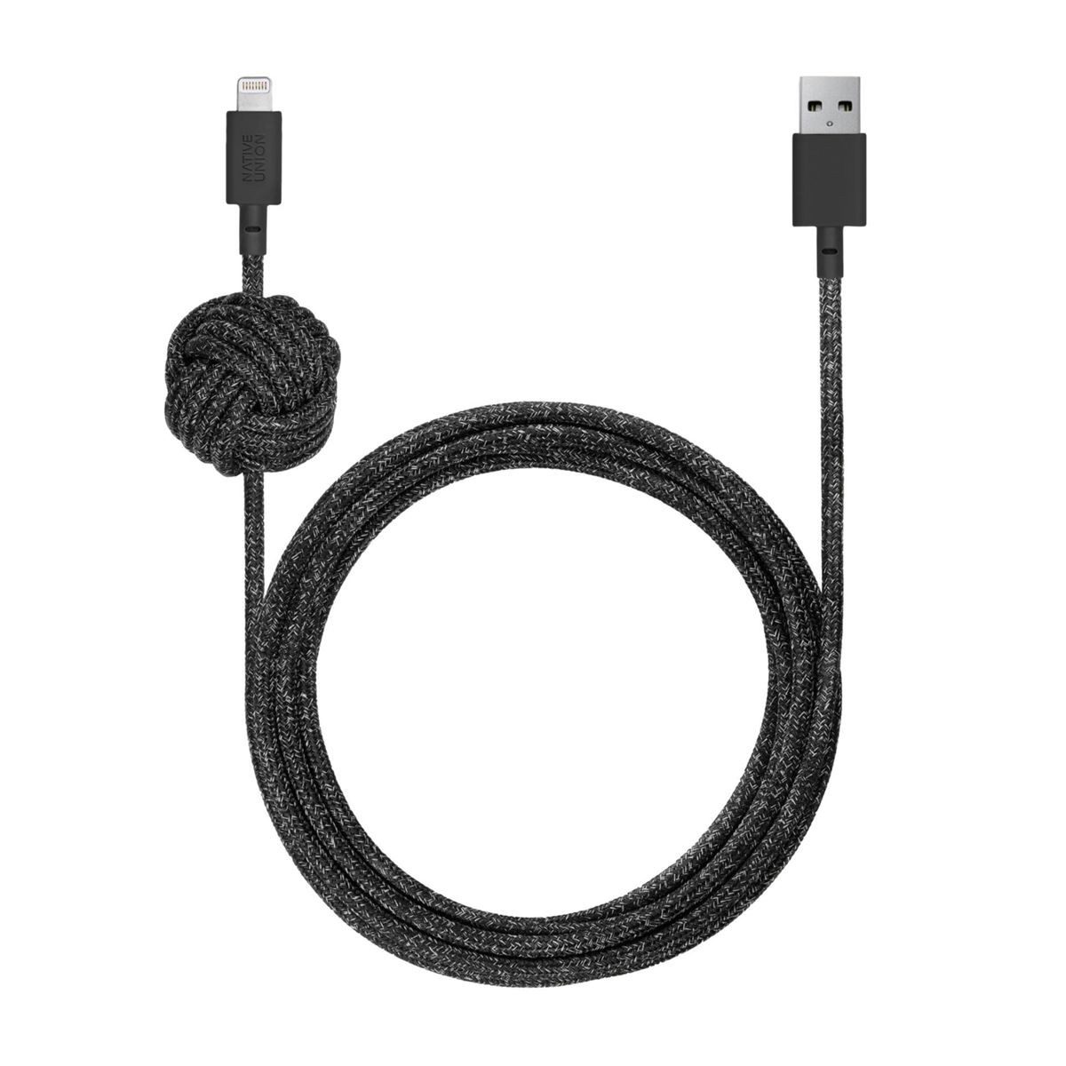 NATIVE UNION Night Cable USB-A to Lightning 3m Smartphone-Adapter