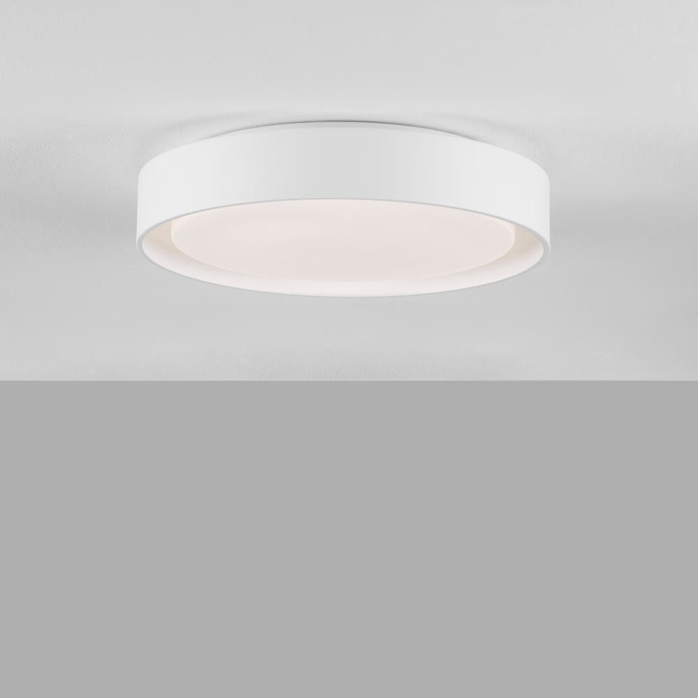 Nova Luce LED Deckenleuchte LED Deckenleuchte Koi in Weiß 30W 1800lm, keine Angabe, Leuchtmittel enthalten: Ja, fest verbaut, LED, warmweiss, Deckenlampe, Deckenbeleuchtung, Deckenlicht