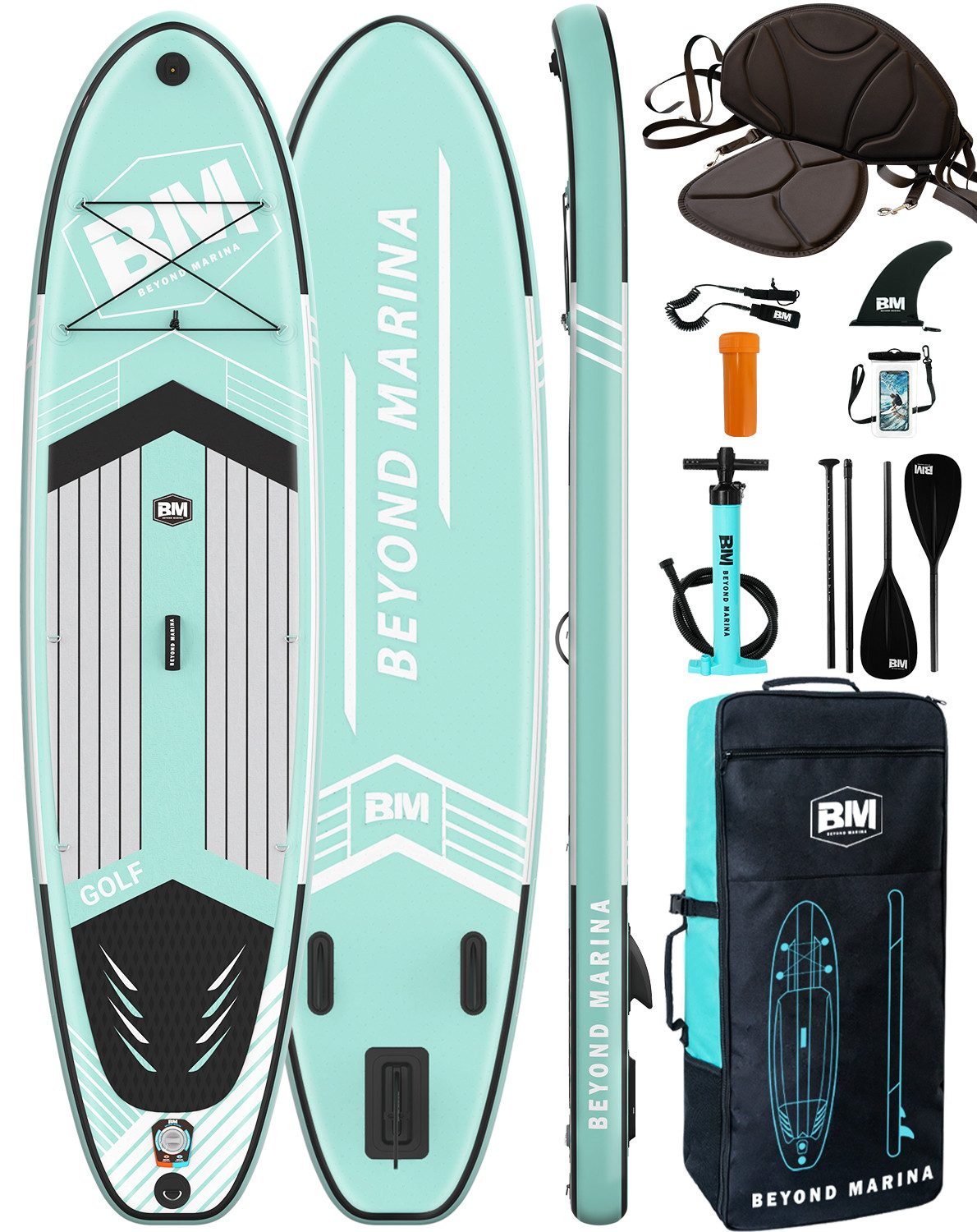 Inflatable SUP-Board Aufblasbares Stehpaddelbrett, federleichtes Sup Board