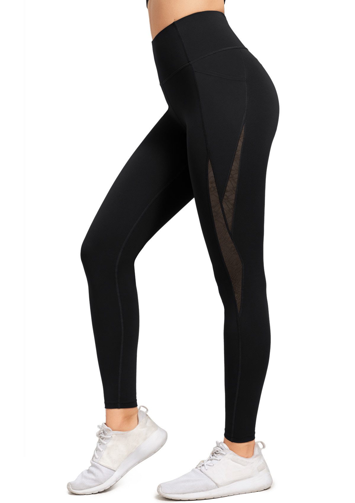 Leggings sport damen blickdicht Elastischer Hose, E110706A19