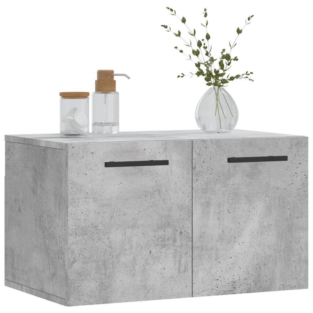 vidaXL Hängeschrank Wandschrank Betongrau 60x36,5x35 cm günstig online kaufen