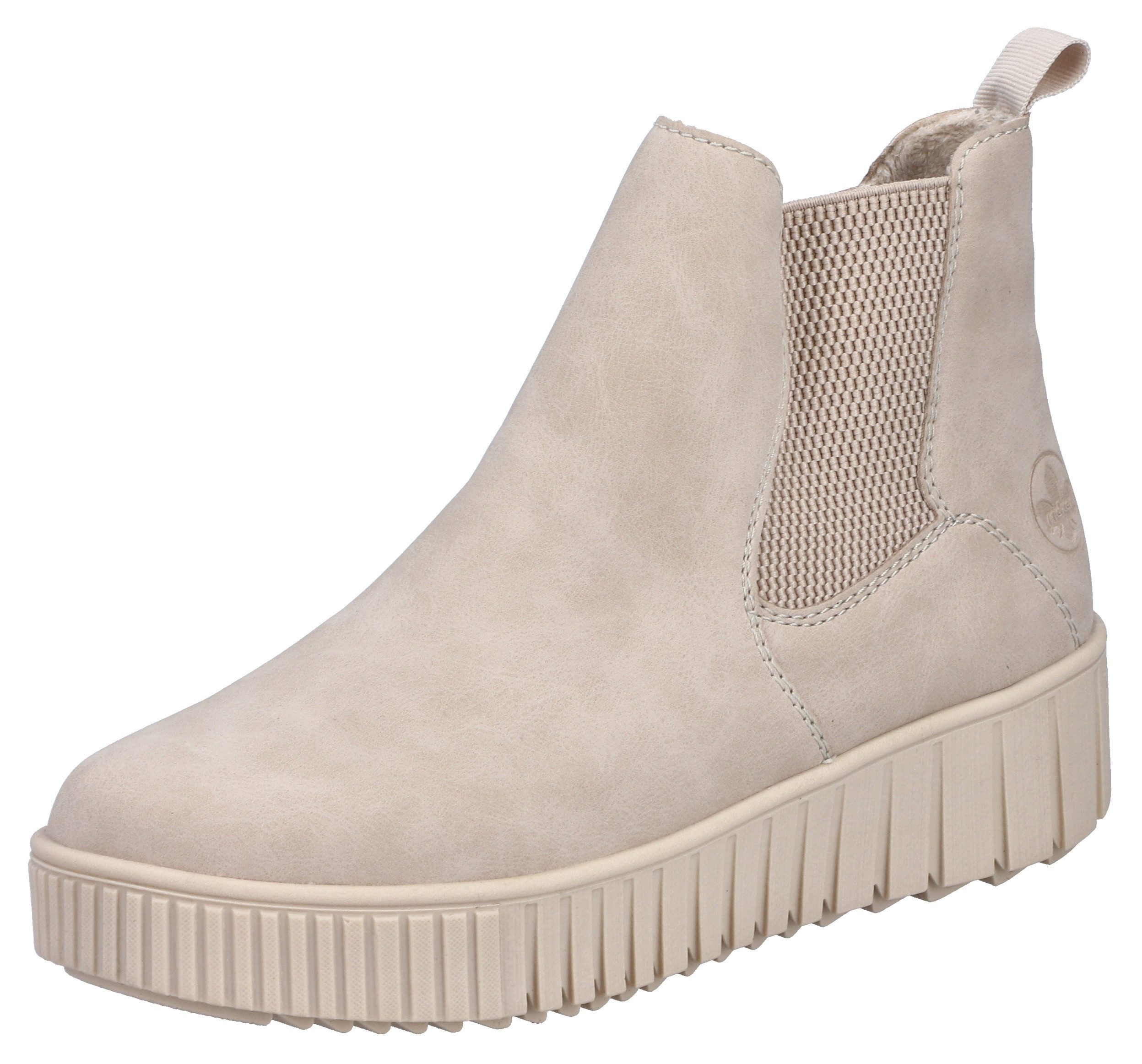 Rieker Winterboots Chelseaboots, Plateausneaker, Stiefelette, Reißverschlus günstig online kaufen