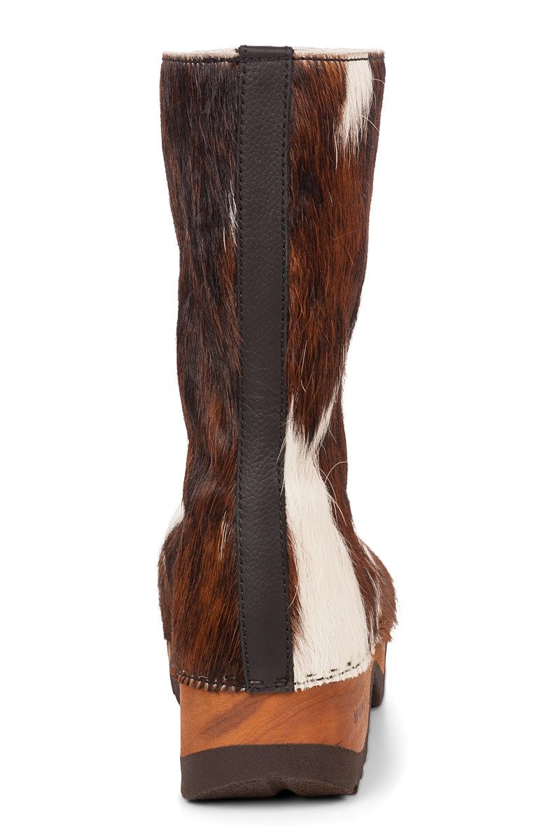 woody GmbH Fellstiefel Damen - ROSE FELL - kuhfell Stiefelette