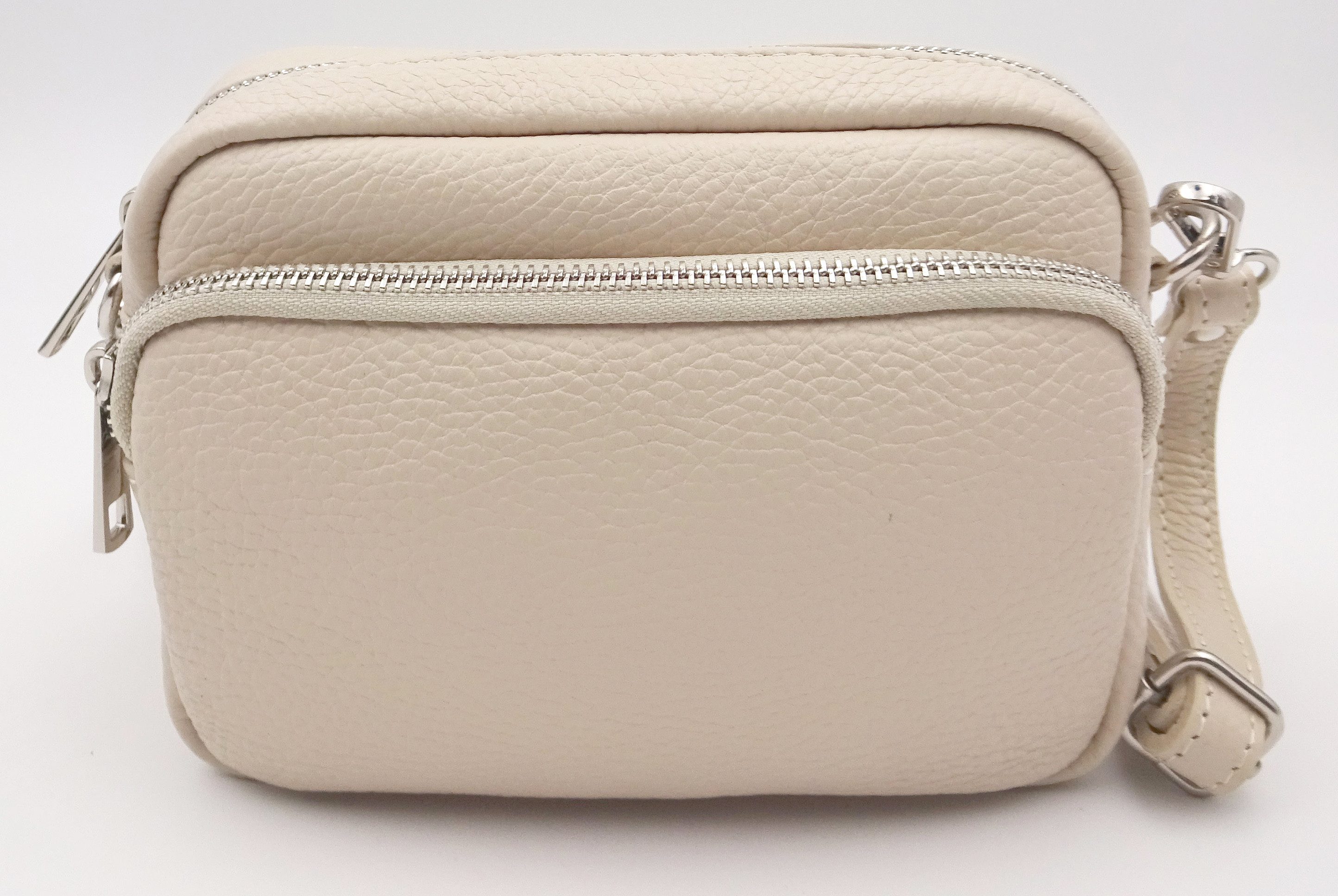 Cassandra Accessoires Umhängetasche Handtasche "Melia", aus hochwertigem echtem Leder