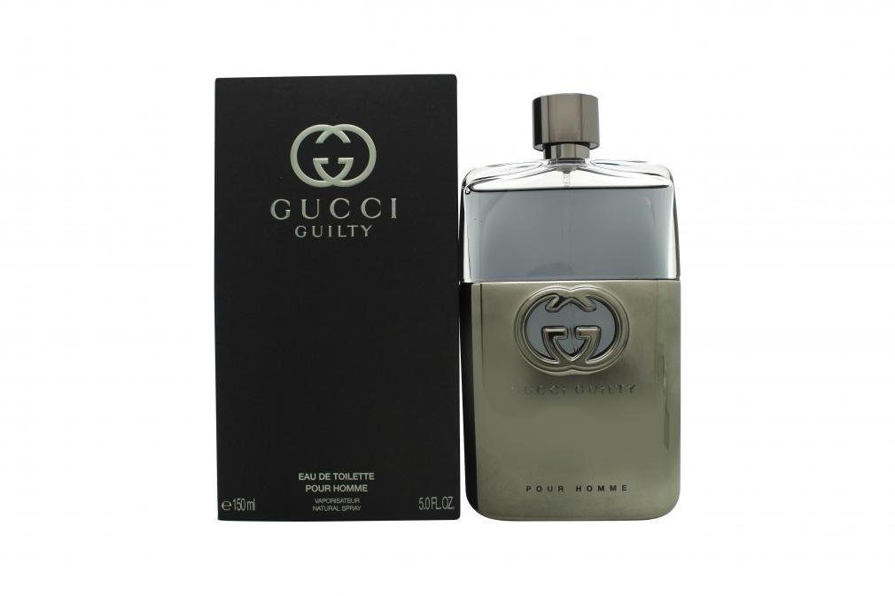 GUCCI Eau de Toilette Guilty Black, Glasflakon, Parfüm EDT, Herrenduft