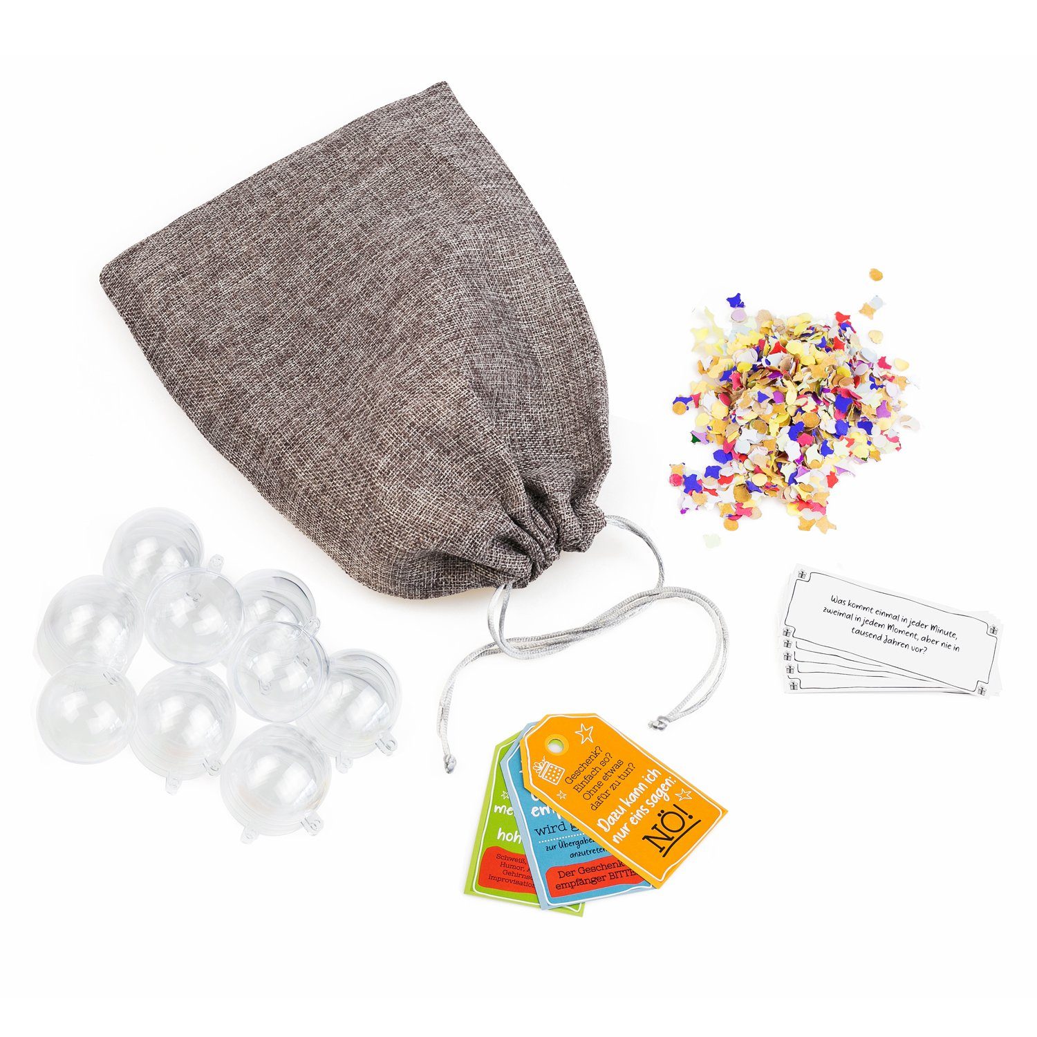SURPRISA Geschenkbox Originelle Geschenkverpackung + Rätselspiel + Geschenkidee für, Gutscheine und Geldgeschenke zu Geburtstag, Weihnachten & Jahrestag