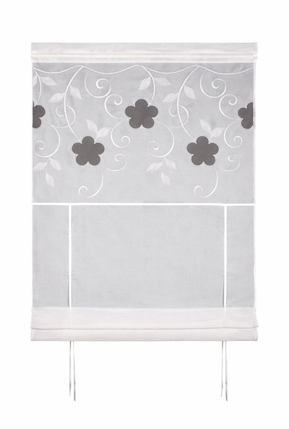 WILLKOMMEN ZUHAUSE by ALBANI GROUP Raffrollo, mit Stangendurchzug