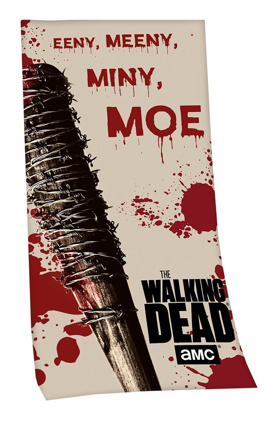 The Walking Dead Handtuch The Walking Dead Badetuch "Negan" 75x150cm