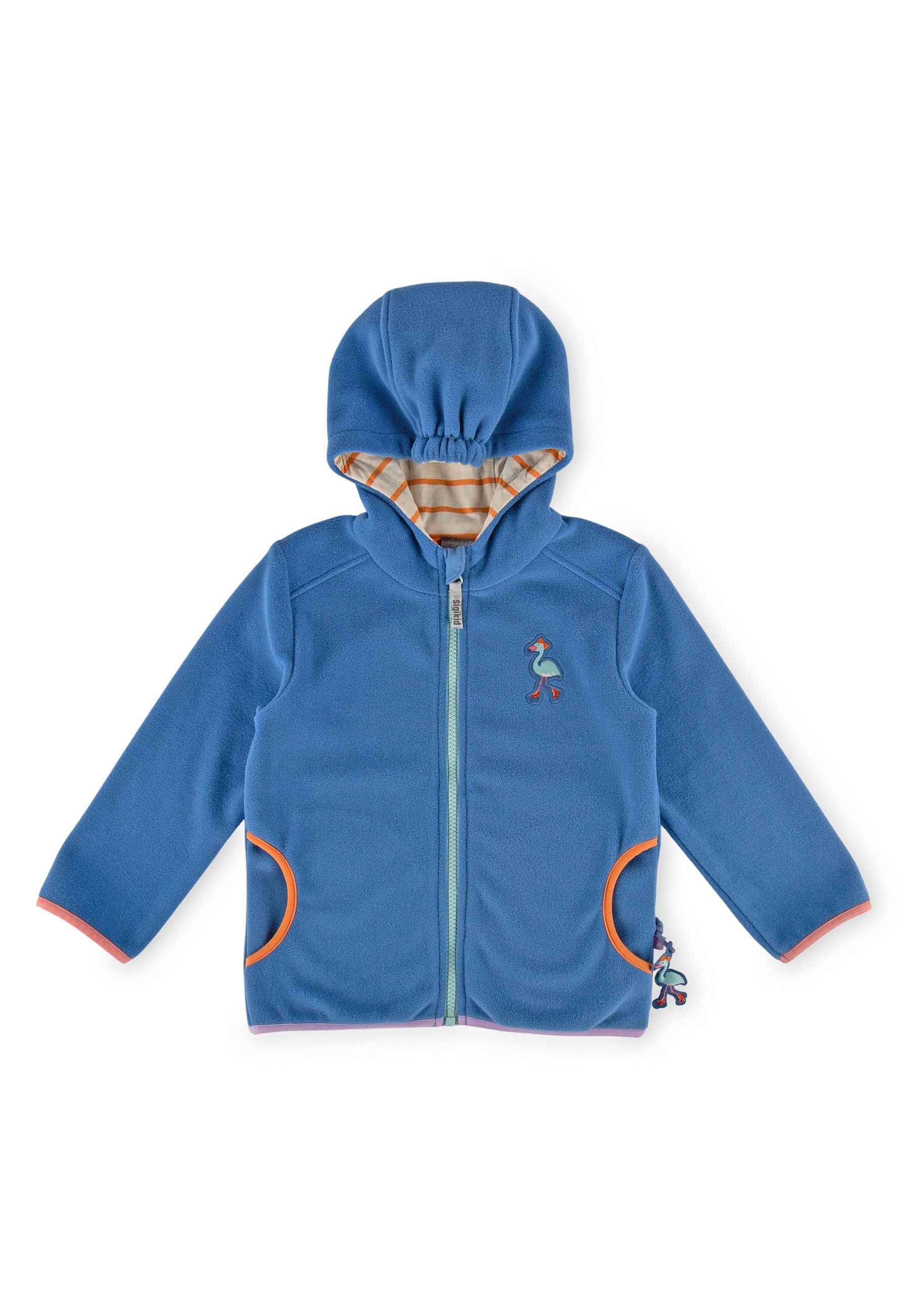 Sigikid Fleecejacke Kinderjacke Fleecejacke Wild Flamingo (1-St)