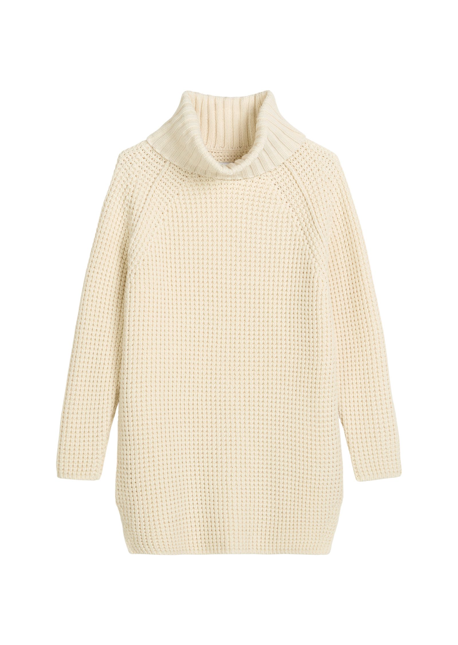 Marc O'Polo DENIM Rollkragenpullover relaxedfit, aus Organic Cotton-Mix, mit lässiger Waffel-Struktur
