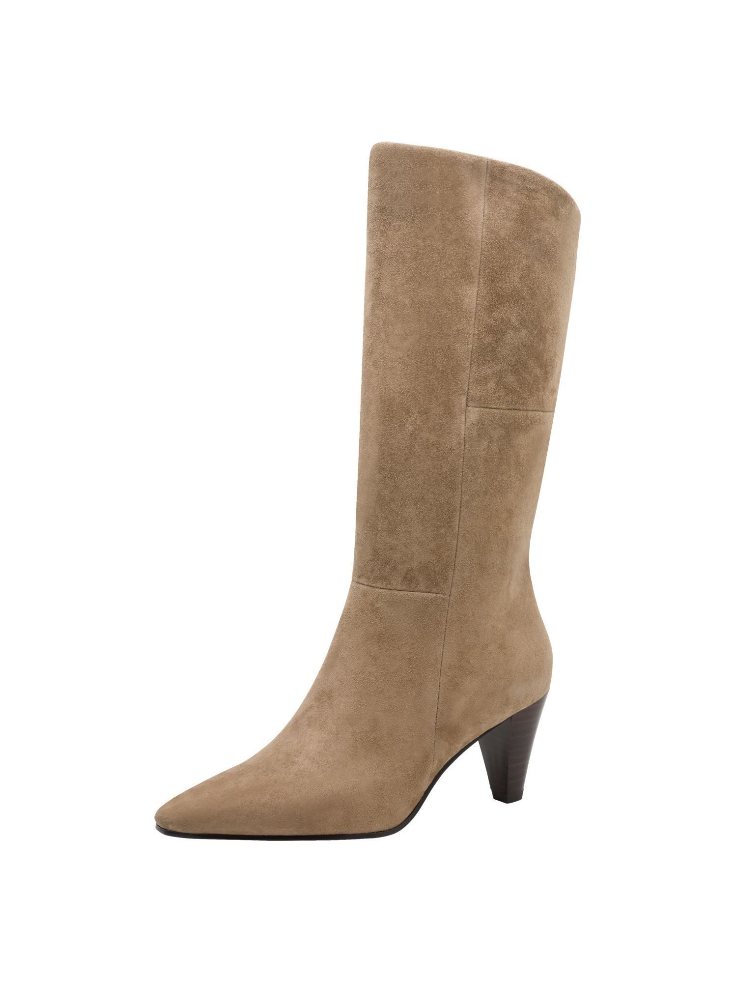 TOUCH-IT aus Leder Trichterabsatz 1-25384-45 Stiefelette