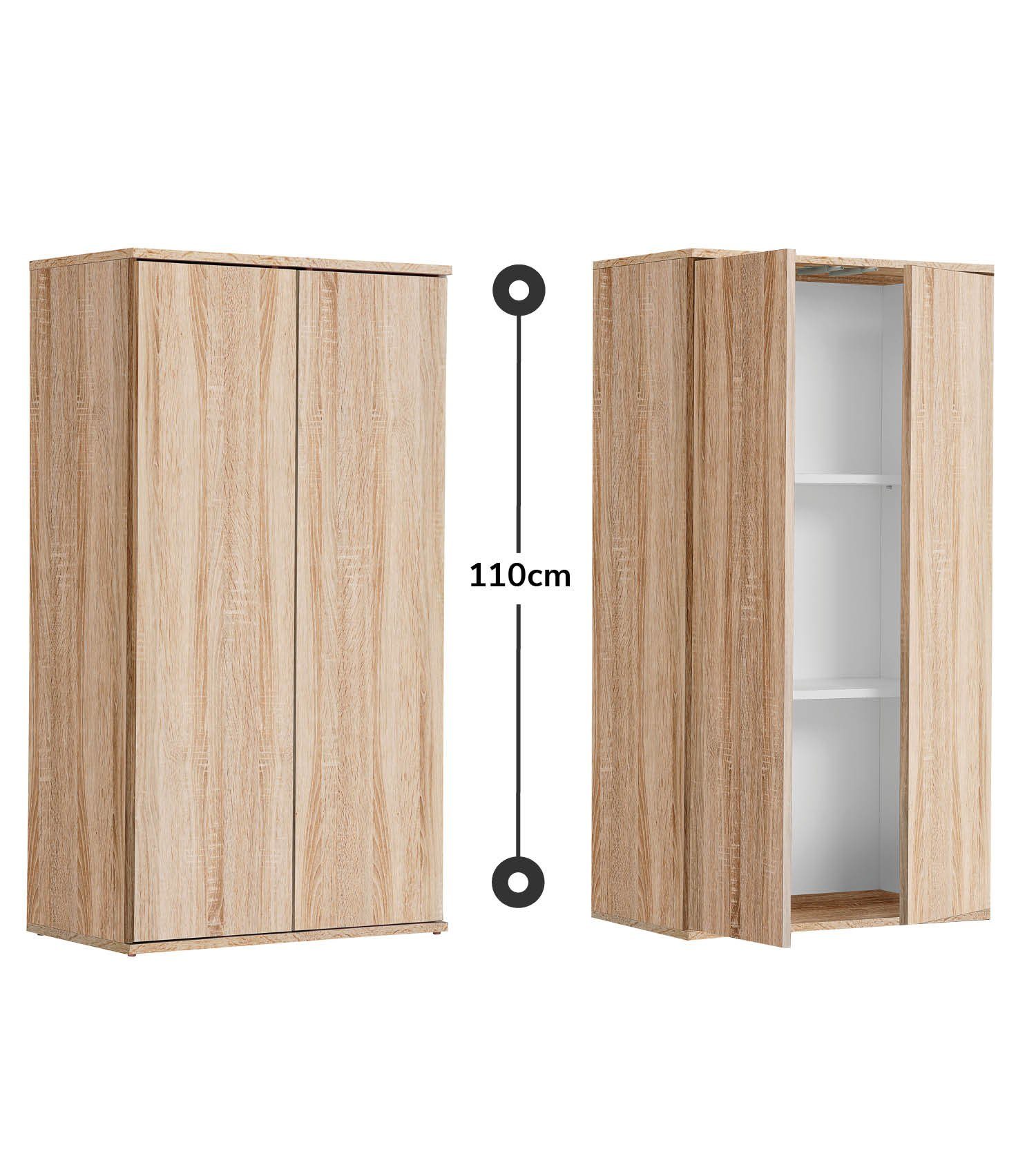 mokebo Mehrzweckschrank Der Schlanke (mit 2 günstig online kaufen