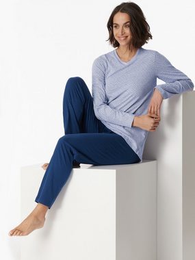Schiesser Schlafanzug Comfort Essentials Damen Frauen