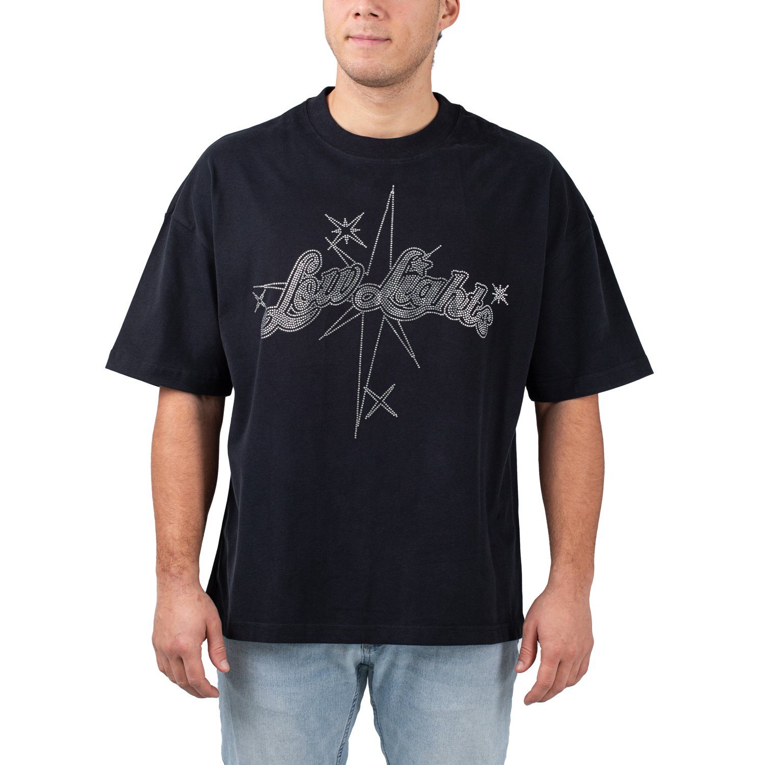 Low Lights Studios T-Shirt Rhinestone Lights Low Stargaze Studios